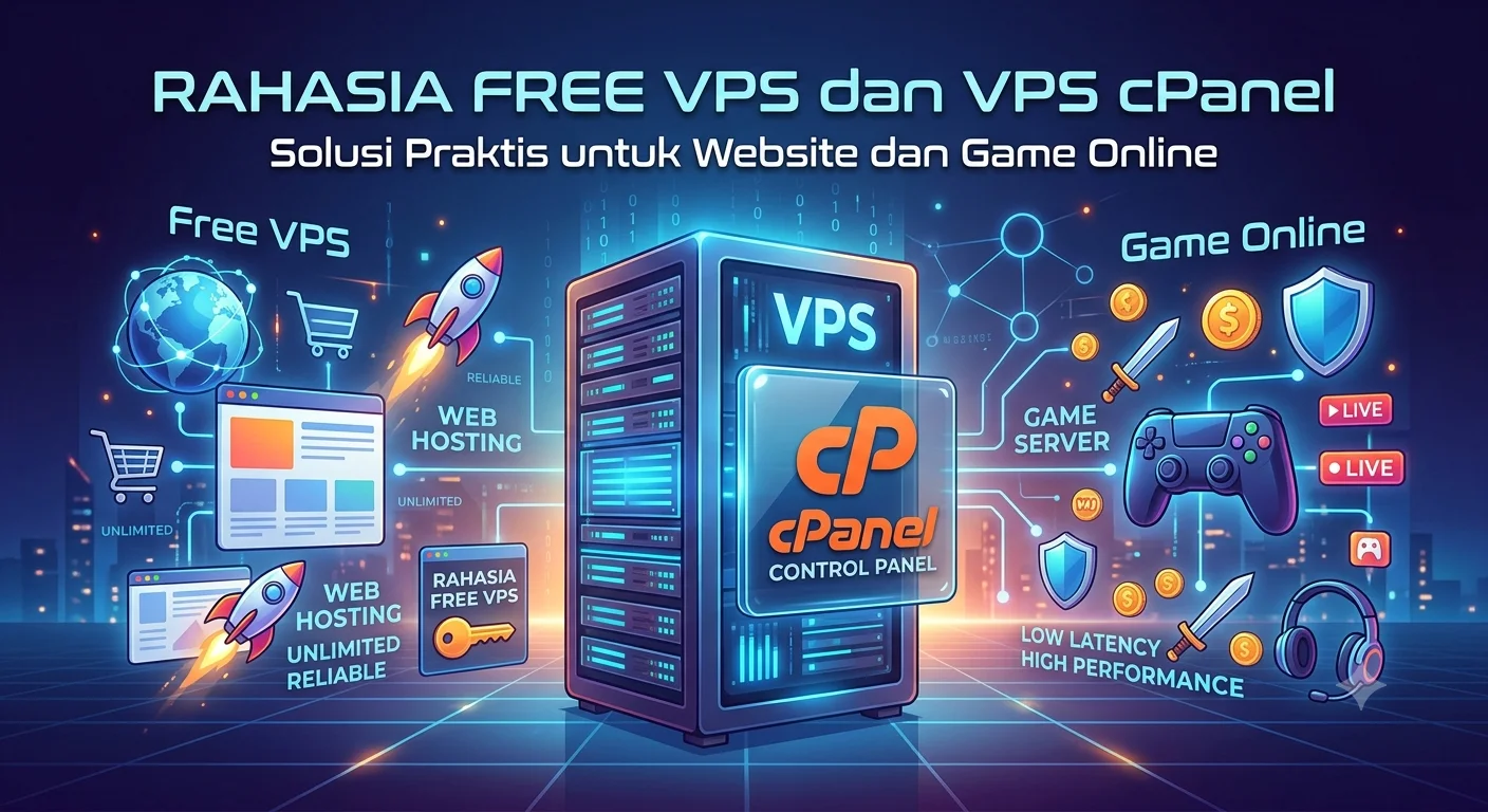 Rahasia Free VPS dan VPS cPanel, berikut Solusi Praktis nya